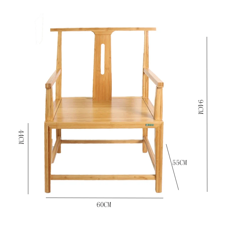 
unique chinese flavor design high quality custom making bamboo dinning chair factory 