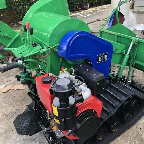 Small combine grain harvester  for harvesting grain