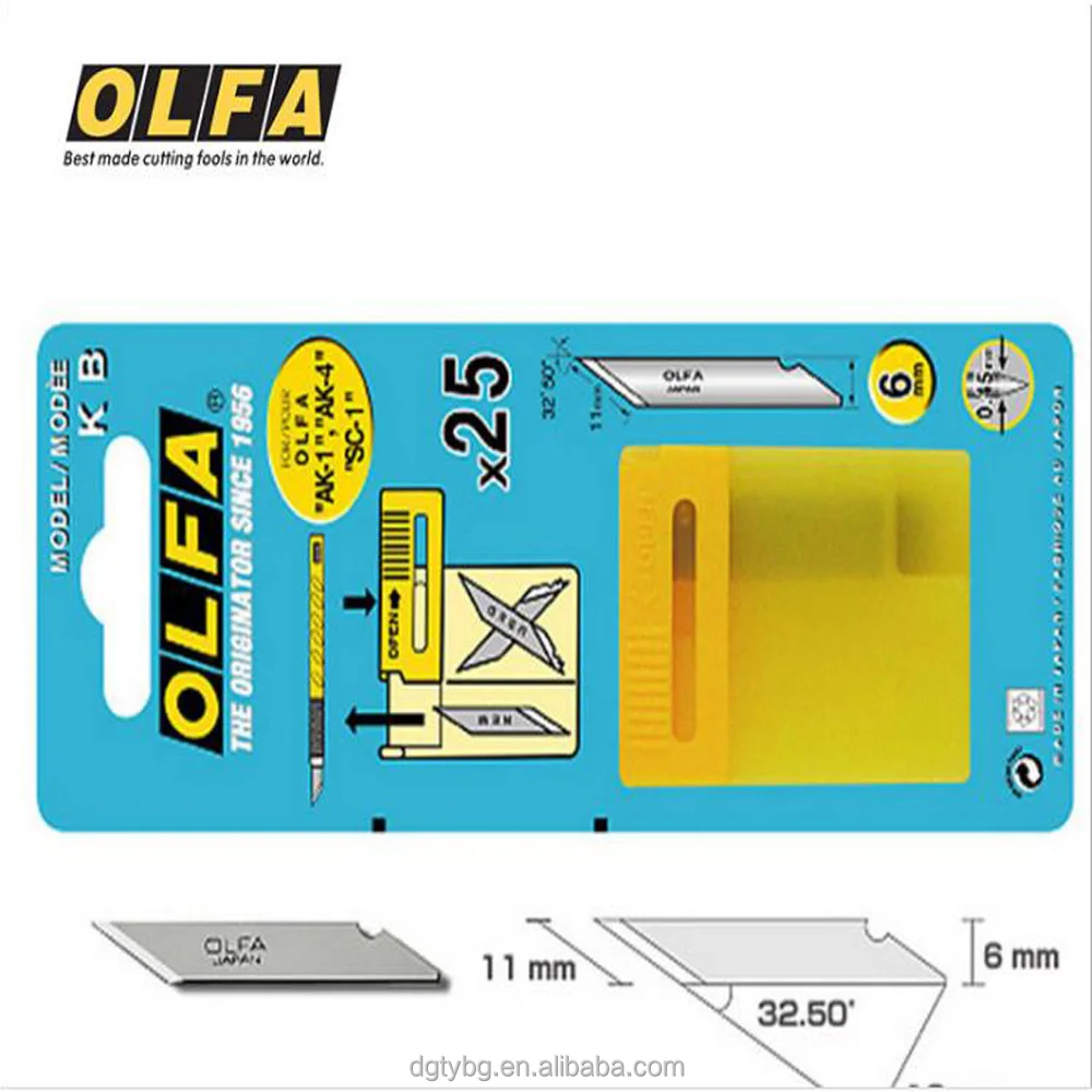 
OLFA KB Graver Blade 6mm blade special for art carving 