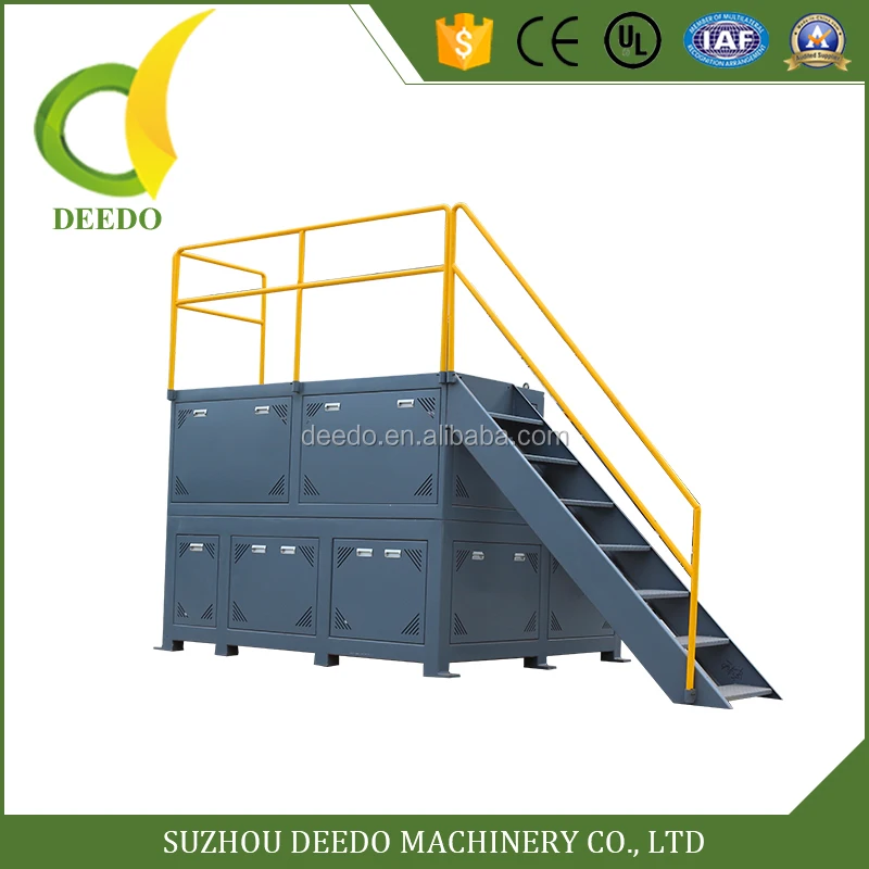 Быстрый и легкий 2 вал пластиковые бутылки машину шредера