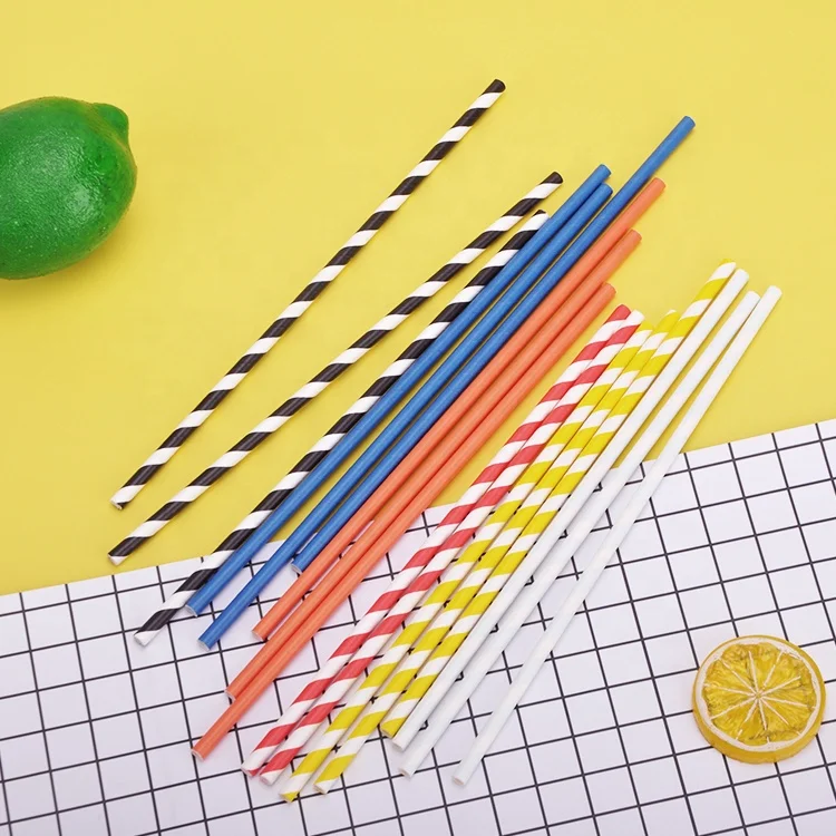 
Eco friendly disposable drinking paper straw 