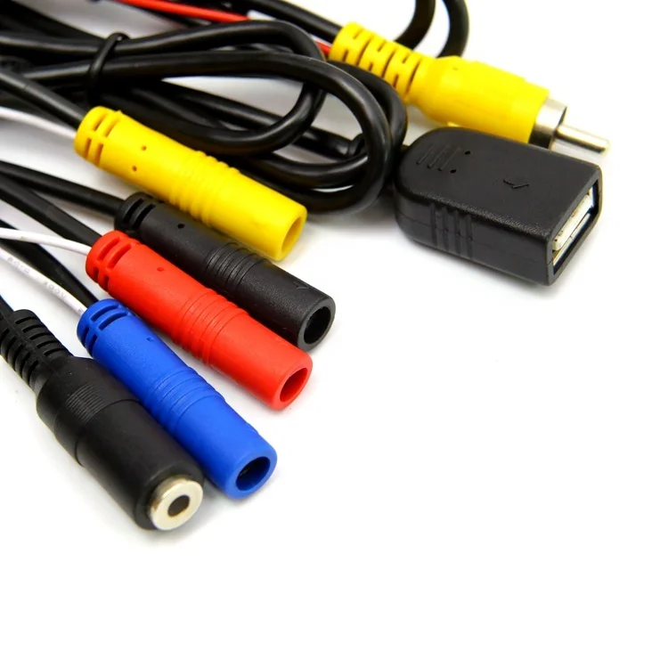 
custom automotive audio/video/camera auto connector cable wire harness 