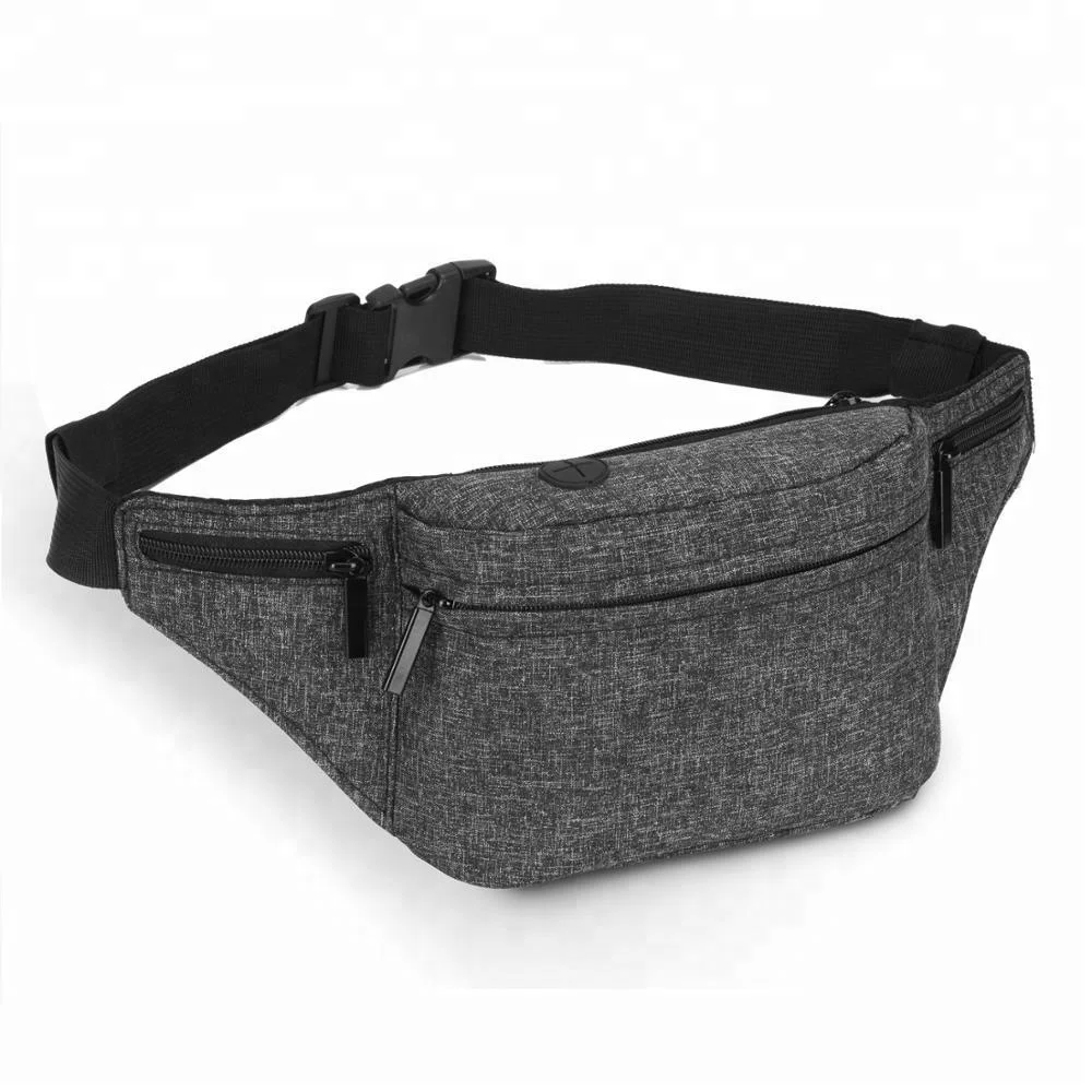 Clear Belt Exercise Private Label Shoulder Strap Climbing Waist Bag Fanny Pack Unisex