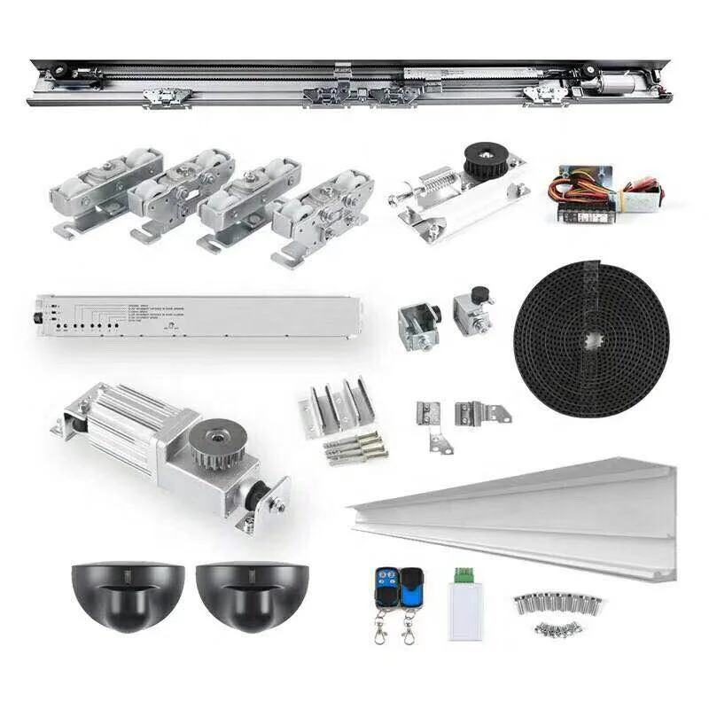 automatic sliding door opening mechanism