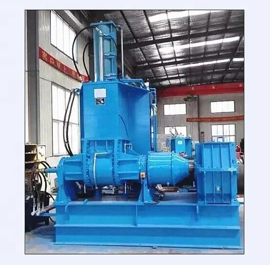 75L Hydraulic rubber compound kneader machine / dispersion kneader mixer / rubber sheet production line