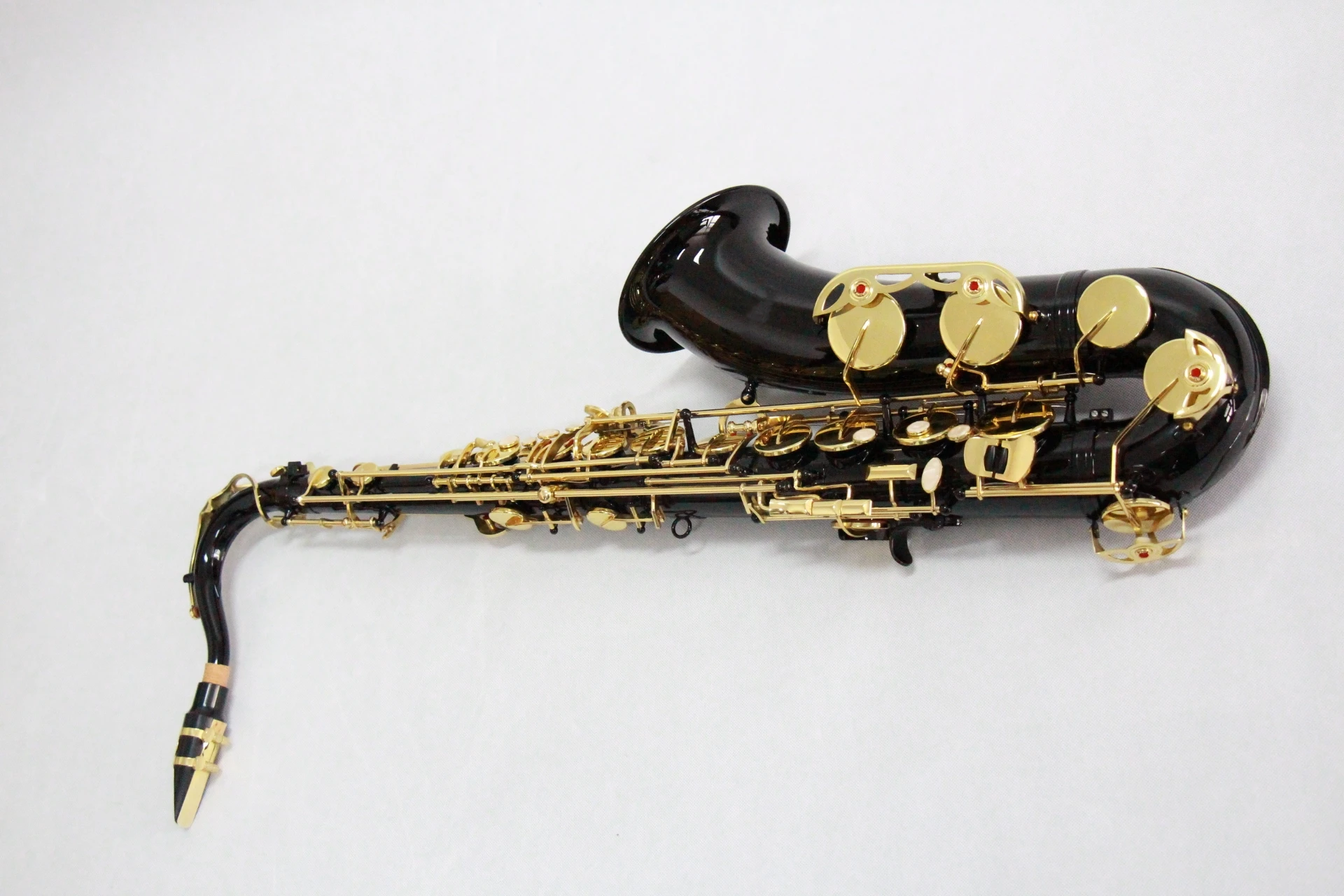 Student Black Body Golden Keys Tenor Saxophone Wholesale Price Tenor Saxophone