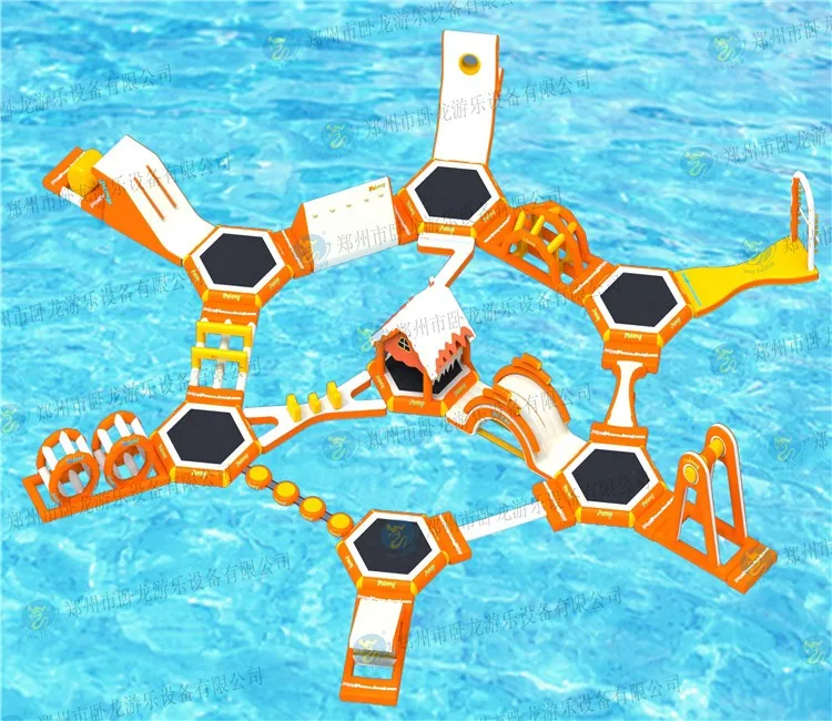 
Water Park Sports Inflatable Water Floating Bridge 