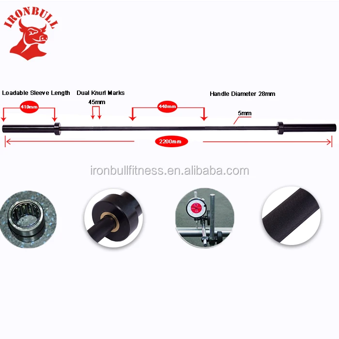 20KG IRON BULL Weightlifting Barbell Bar