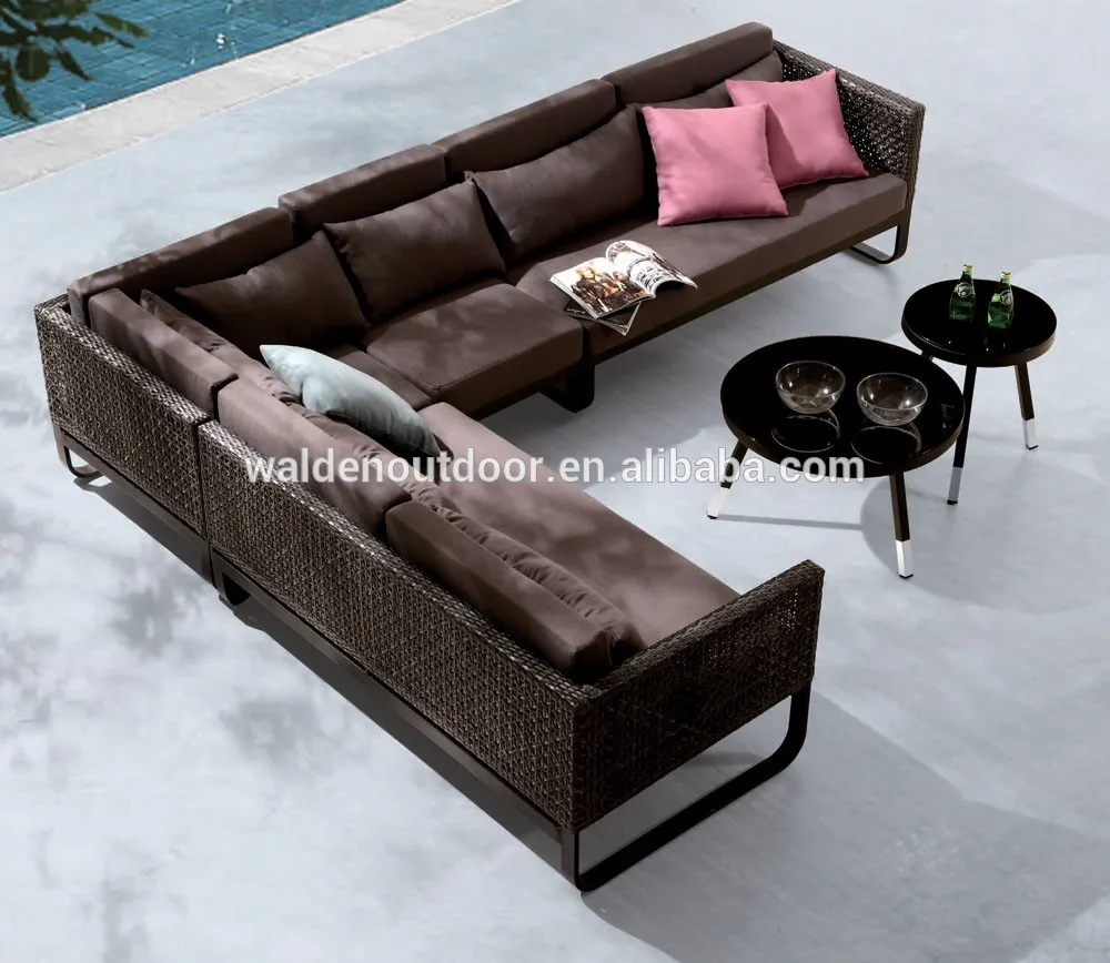 2015 горячая распродажа плетеная из ротанга уличная мебель ( DH-9705 )