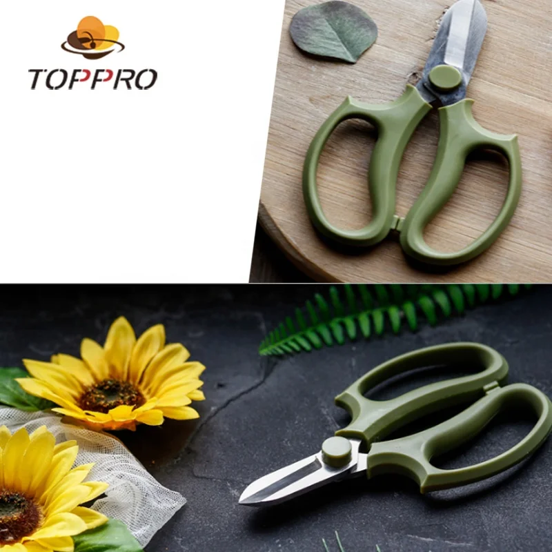 
Professional Garden Tools Carbon Steel Flower Floriculture Scissor For Flower Cutting 