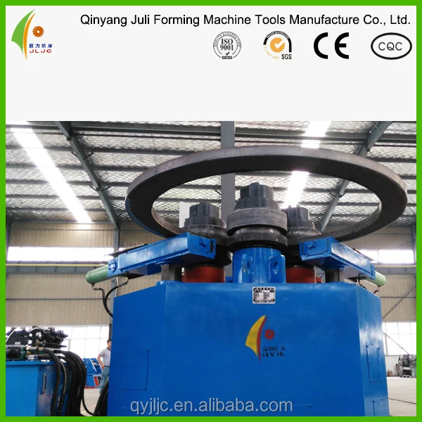 Flange steel bending machine, flat steel bending rolling machine from China