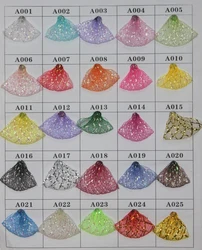 Металлическая сетчатая органза для изготовления головных уборов и платьев, 6,3 дюйма, 16 см