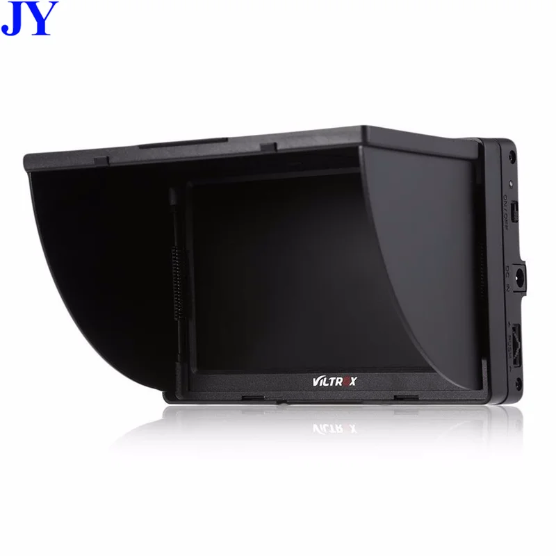 JingYing DC-50 portable mini tft video camera 5 inch full hd field HD MI small lcd monitor with HD MI AV input