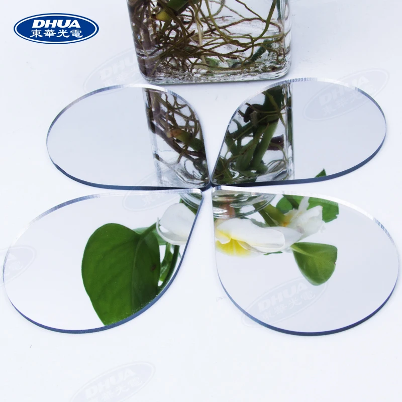 decorative acrylic mirror safety plastic mirror laser cut to sizes