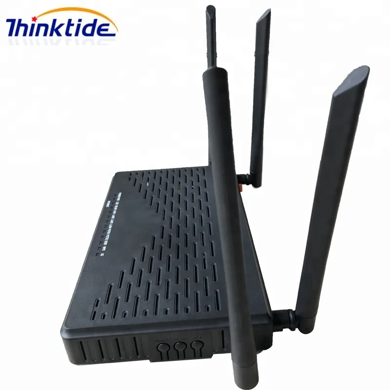  GPON 4GE + 2 канала Wifi ONT ONU беспроводной 4/5G оптический сетевой блок двухдиапазонный волоконно-оптический
