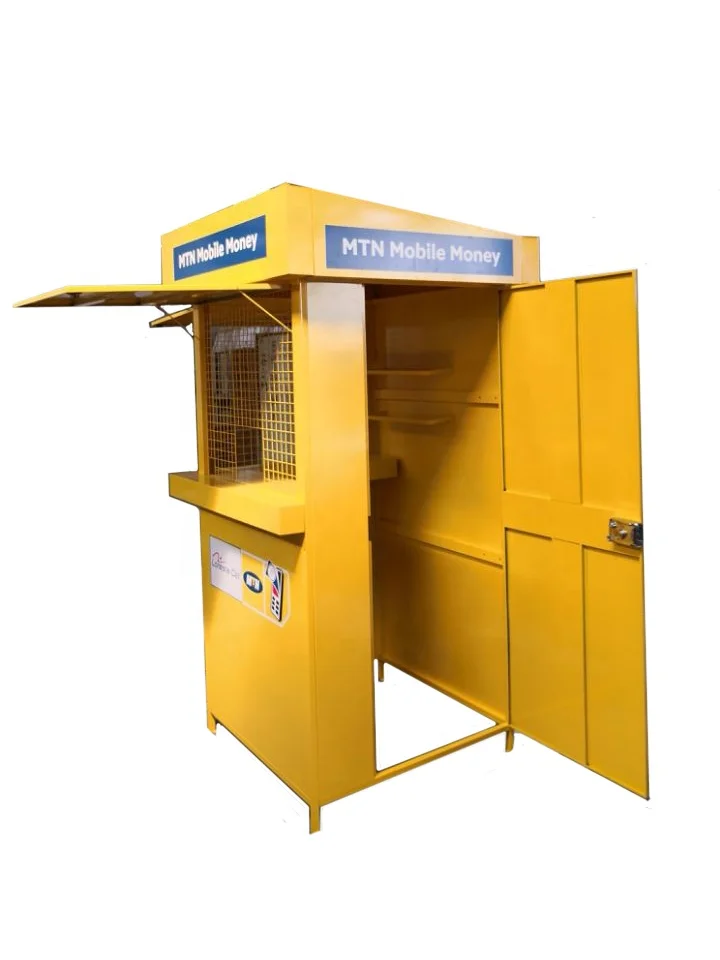
MTN metal folding prefab kiosk 