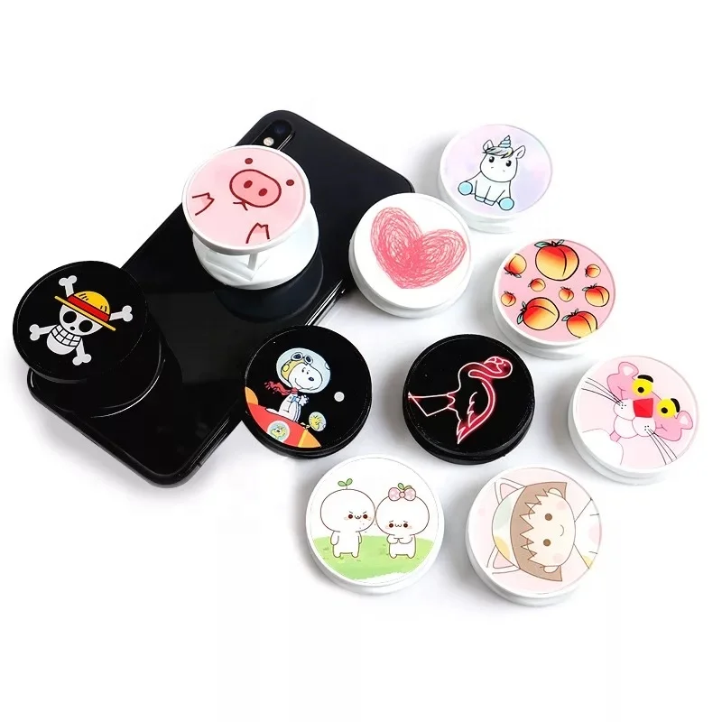 Wholesales custom design pope mobile phone stand accessories holder socket