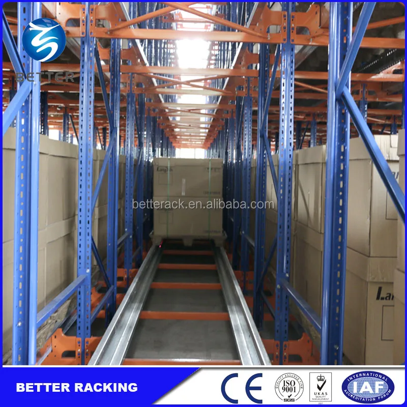 
Автоматическая система хранения склада, стойка для поддонов, радиоуправляемая стойка, система для холодного хранения 