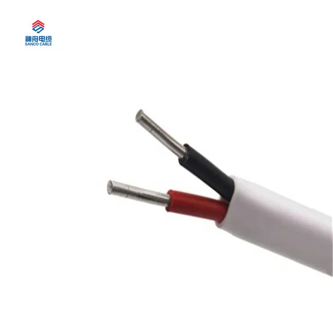 Производитель Китай 300 В 450 В 750 В 2 Core 2.5 кв. мм Электрический кабель размеры