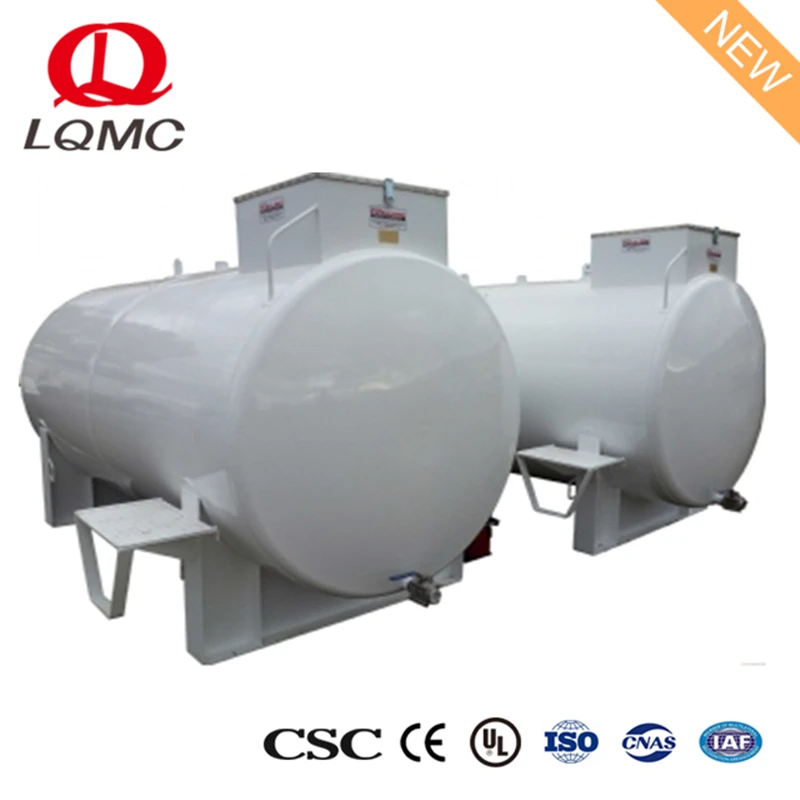 Double walled aviation fuel storage tank