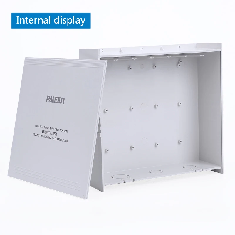 PANDUN Регулируемый блок питания для камеры видеонаблюдения, водонепроницаемый блок питания для мониторинга безопасности
