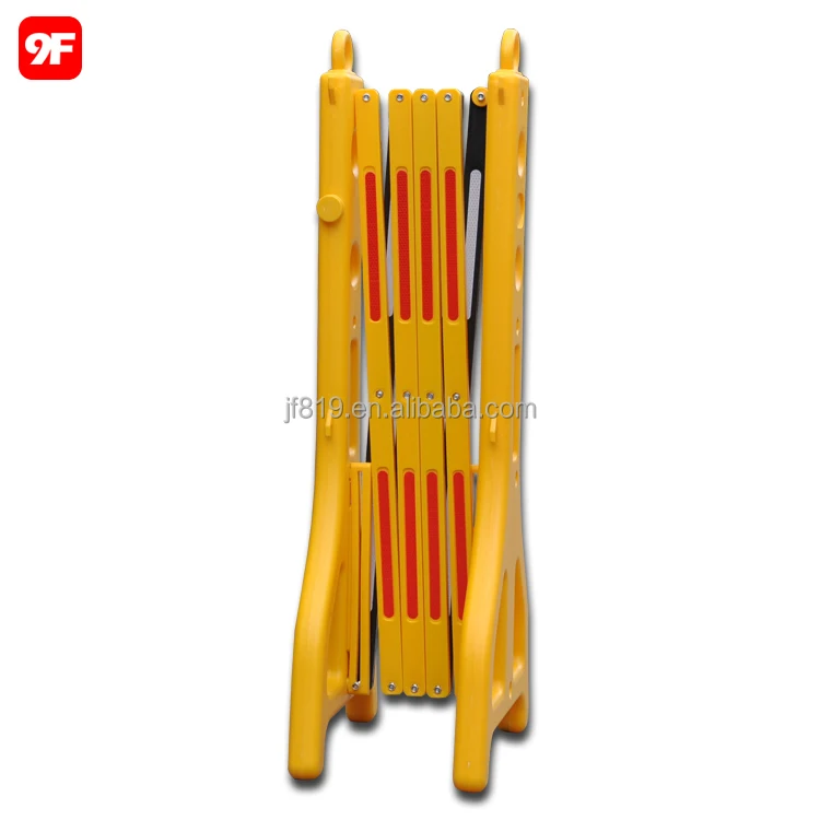 Plastic expandable safety barrier barricade construction fence
