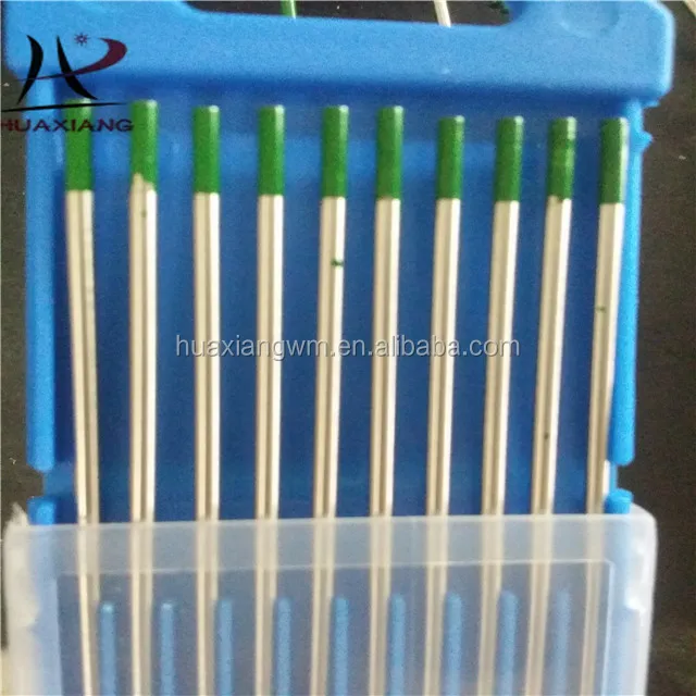
Green Tip WP 3.2mm*175mm Tig Welding Electrodes Tungsten 