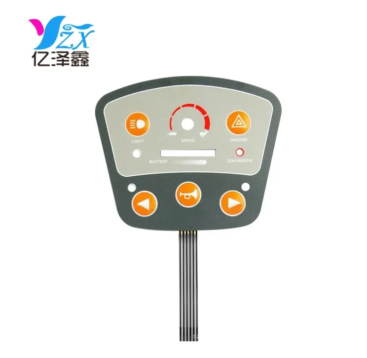 2023 designed waterproof membrane switch Metal dome push button manufacturer