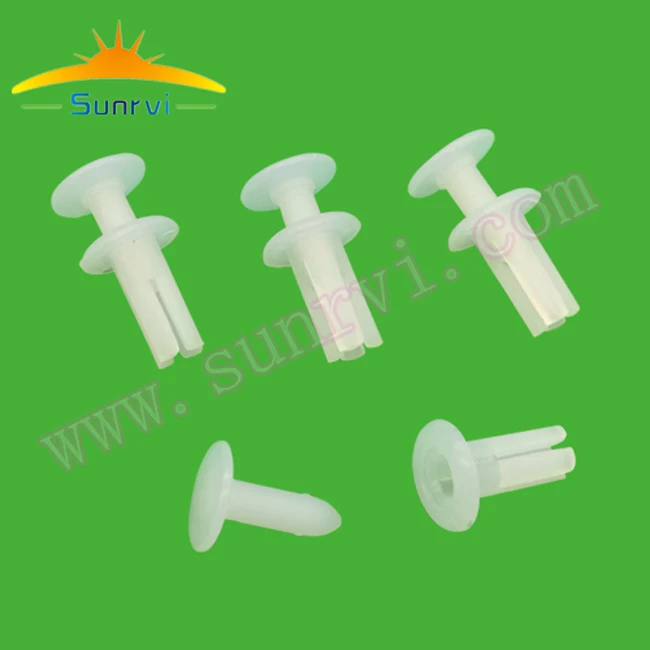 Factory supply R6012 Nylon natural color snap rivet PCB Rivet for 5.2mm PCB Hole and 4.5- 10mm PCB Thickness