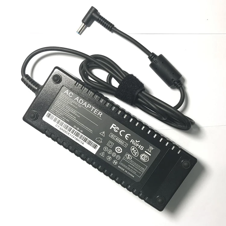 
OEM Adapter For HP 19.5V 6.15A 120W AC Adapter HSTNN-LA25 Blue Tip 