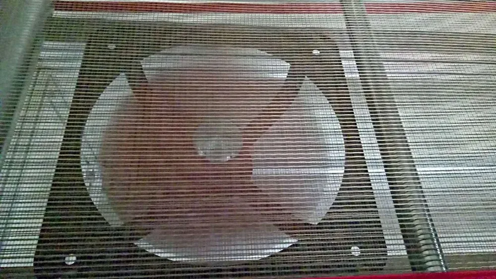 CB-304 Baseball cap Steam Ironing machine Cooling conveyor belt machine