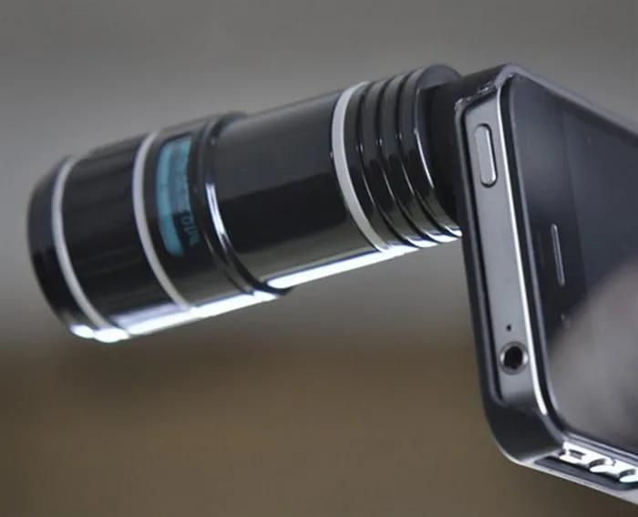 12-кратное оптическое увеличение пластиковые линзы для iPhone 4/4S/5