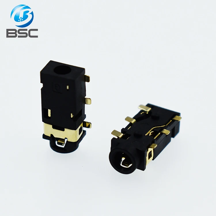 
Wholesale 6pin 2.5mm earPhone Jack SMT connector Made in China 