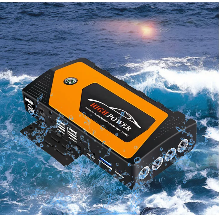 Новый литий-ионный стартер 18000 мАч Автомобильный аварийный внешний аккумулятор 600a Джампер старт