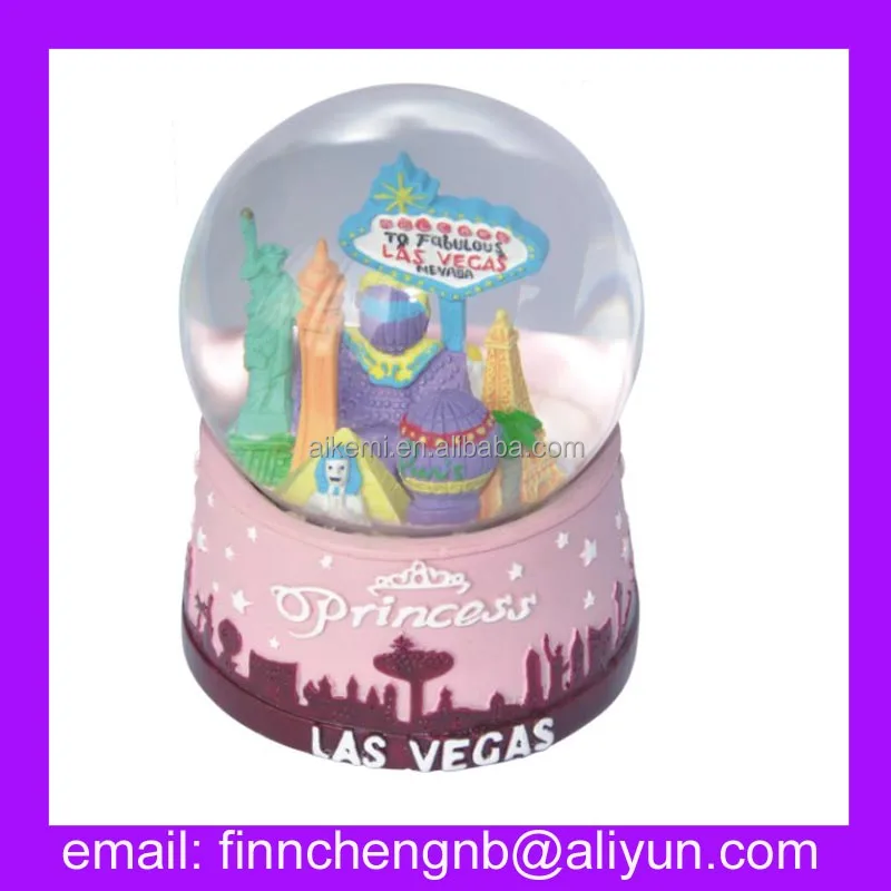 45,65,80,100mm polyresin souvenir snow globe,souvenirs gifts snow balls,decorative crystal soil water balls for eco-plant