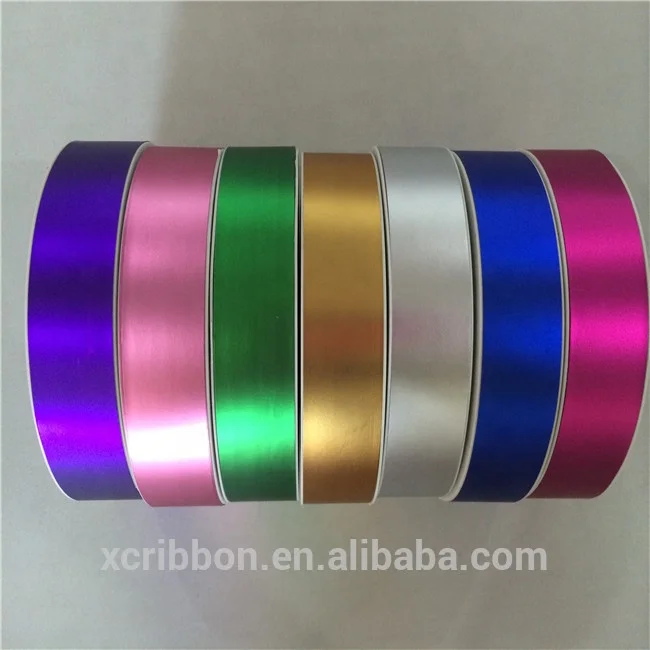 Матовая металлическая пластиковая лента в рулоне