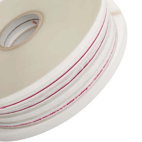 
Plastic PP bag lip usage resealable sealing tape with HDPE release liner 