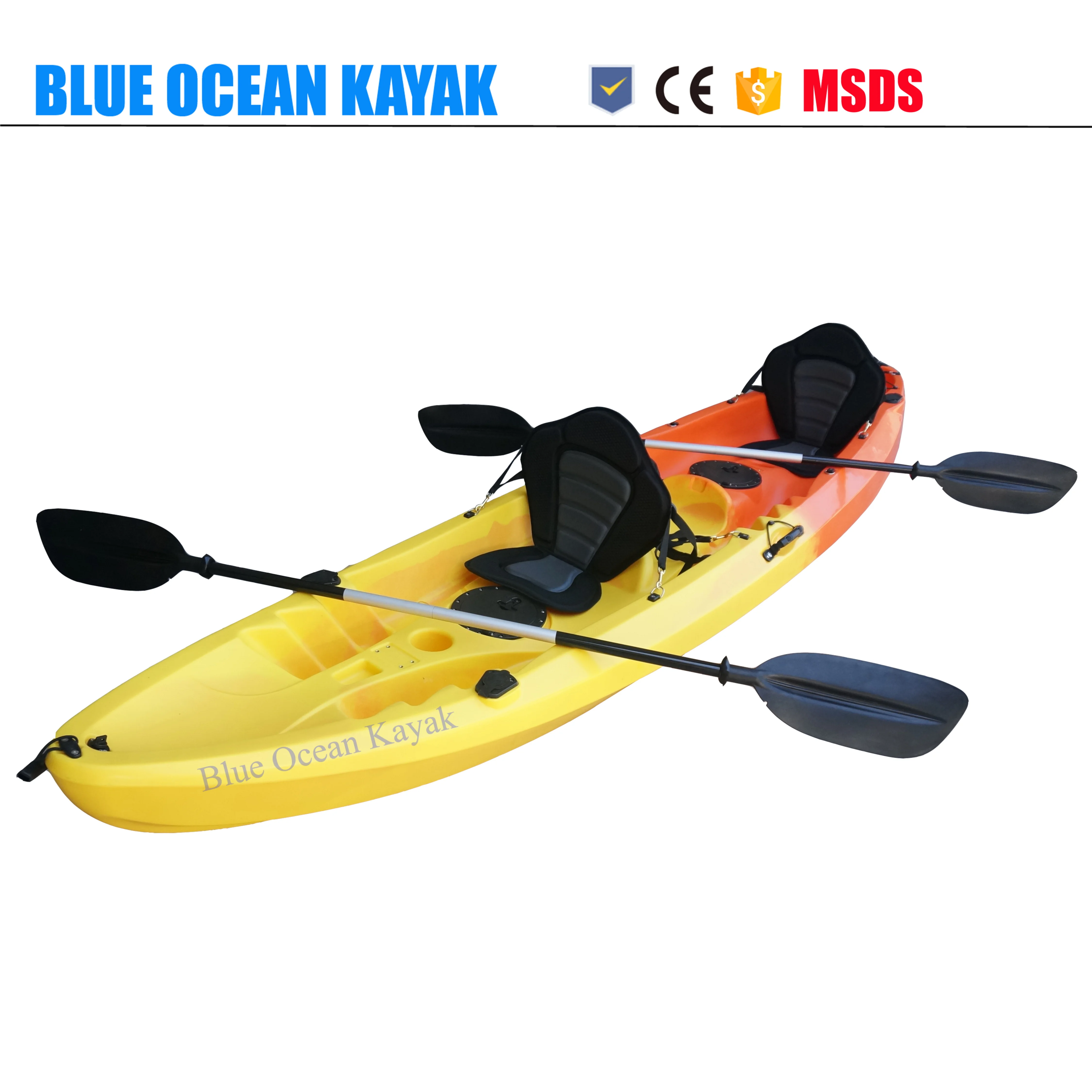 plastic kayak for two person from BLUE OCEAN KAYAK