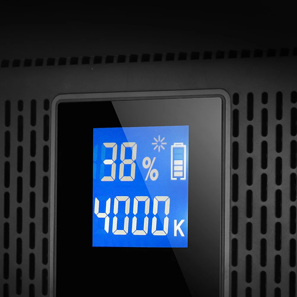 Kingma 95+ high CRI Dimmable ultra slim built in 8000mAh battery LED video light for portrait shooting live video lighting