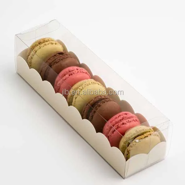 2020 plastic box for macarons/clear plastic macarons box/plastic gift box