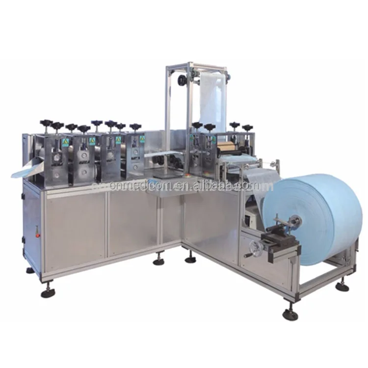 
disposable surgical nonwoven shoe cover making machine 