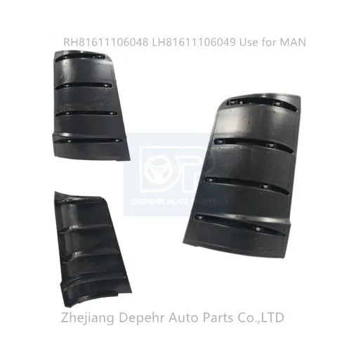 81611106049 81611106048 Truck Wind Deflector Panel Tractor Plastic Air Deflector For MAN TGS