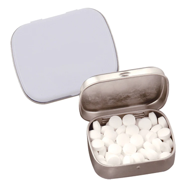 
Colored decorative packing boxes small tin box with hinged lid 