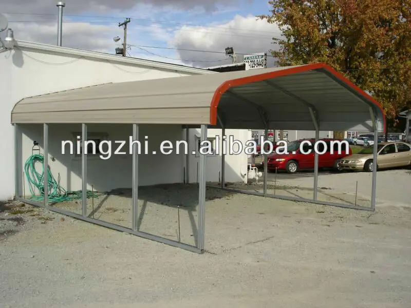 6x9 м металлический навес с хранилищем/красивый металлический навес с хранилищем