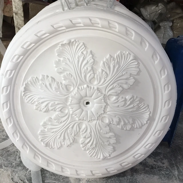New popular gypsum mold decorative gypsum cornice ceiling medallion mold for decoration