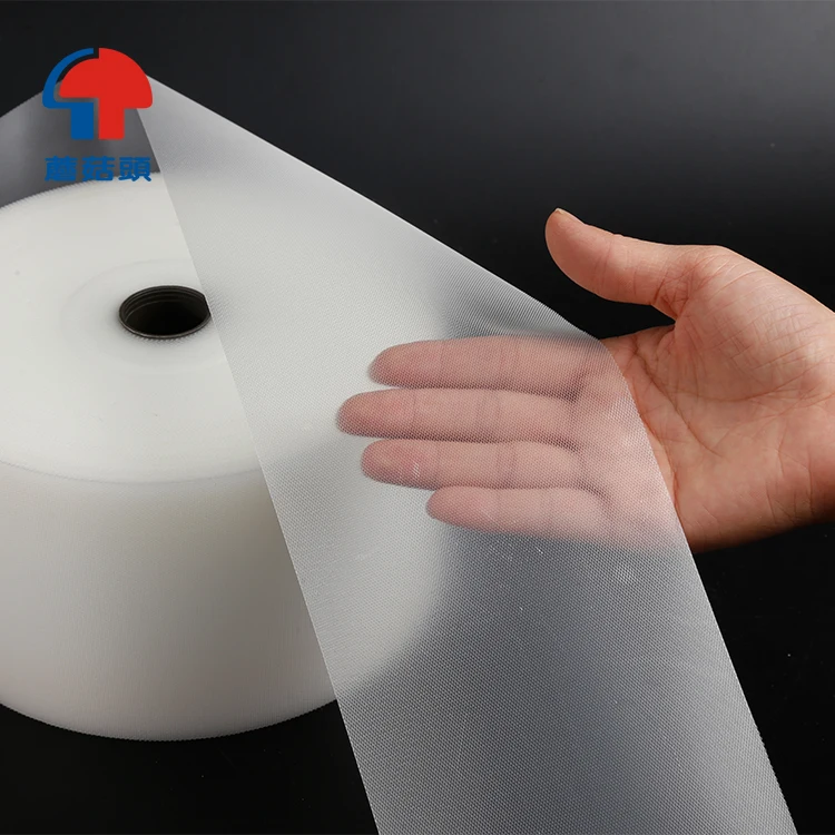 Customized size black and white plastic injection molded hook and loop