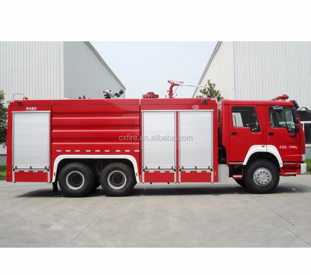 Water Tanker Fire Truck