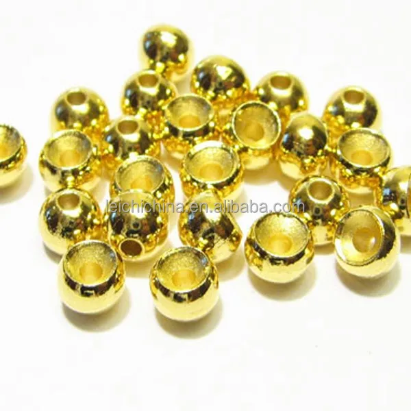 Wholesale round fly fishing tungsten beads