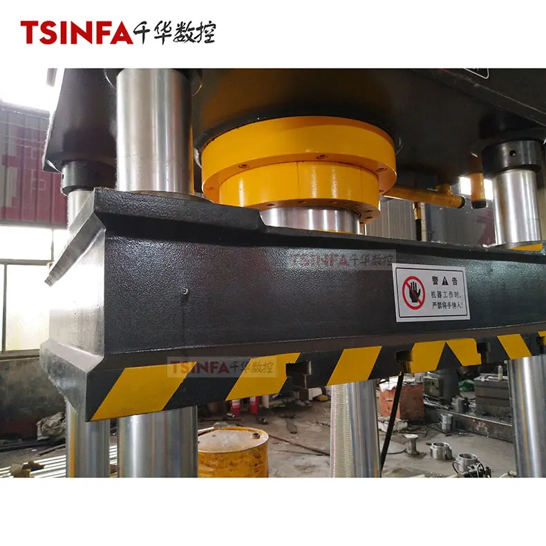 4 column hydraulic press TPS-100F1 100TON power press salt lick block bath bomp press machine