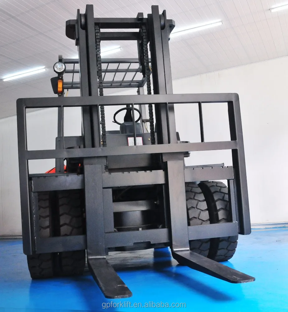 8Ton 3m lift height diesel forklift truck with ISUZU engine
